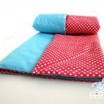 Red Polka Dot Baby Blanket