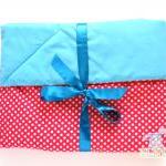 Red Polka Dot Baby Blanket