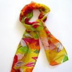 Summer Holiday Silk Scarf