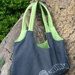 Grey Bag with Lime - Eco Fr..