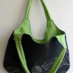 Grey Bag with Lime - Eco Fr..